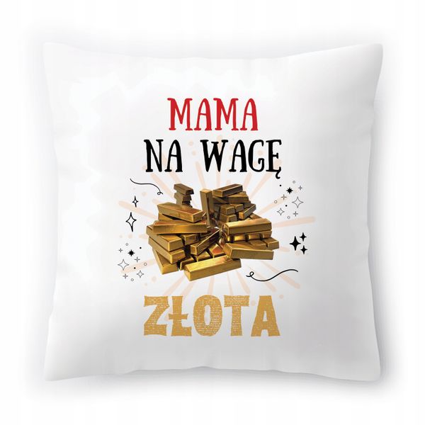 Poduszka Dla Mamy Mamusi Urodziny Imieniny Prezent Z Nadrukiem Ze Zdjęciem zdjęcie 1