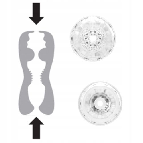 Pochwa sztuczna, dwustronna + perfumy gratis. na Arena.pl