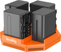 Smallrig 4834 Zestaw 4 akumulatorów z ładowarką dla NP-F970 Sony