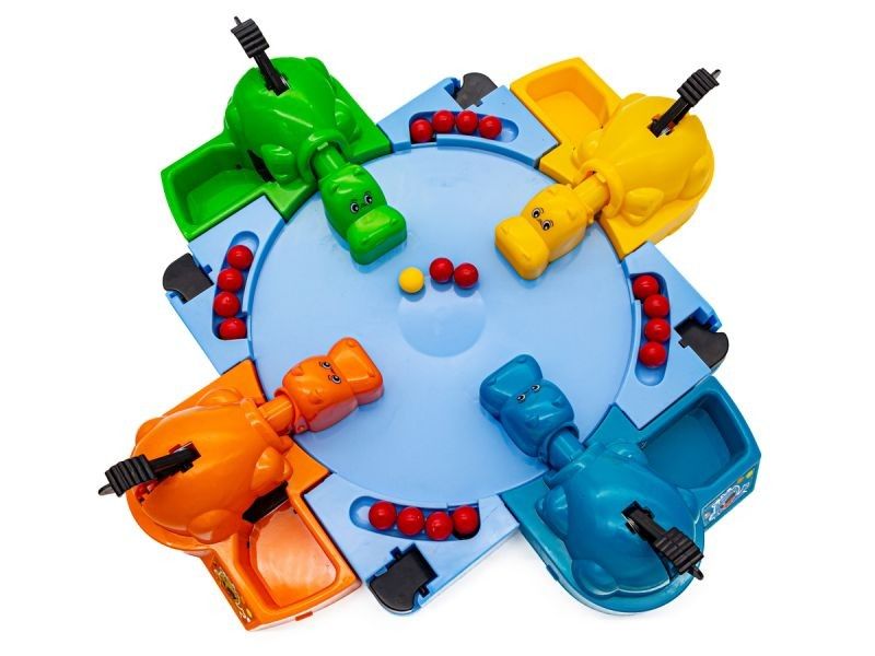 Hungry Hippo Game Gra Planszowa GŁODNE HIPCIE zdjęcie 6