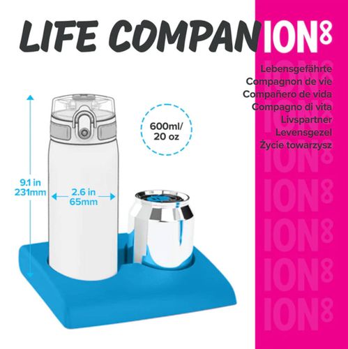 ION8 Różowa butelka termiczna na wodę 500 ml na Arena.pl