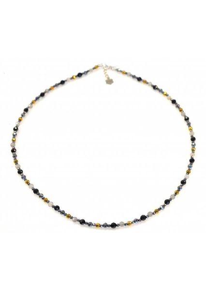 Naszyjnik TERAHERZ HEMATYT 925 zdjęcie 1