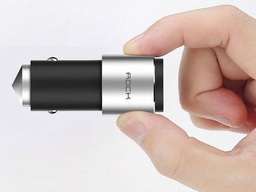 Rock Transmiter ładowarka samochodowa Bluetooth FM Dark Grey na Arena.pl