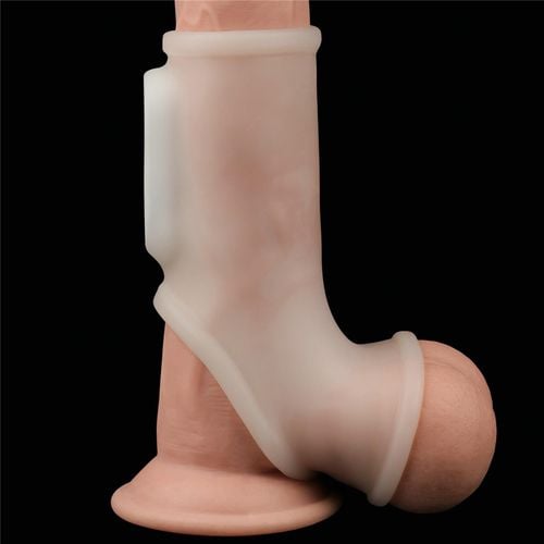 vibrating silk knights ring with scrotum sleeve na Arena.pl