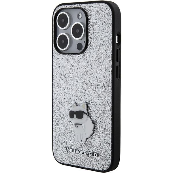Etui Karl Lagerfeld do iPhone 15 Pro Max, Srebrny zdjęcie 2
