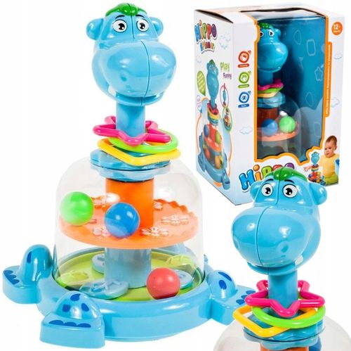 BĄCZEK INTERAKTYWNY SPINNER HIPCIO KARUZELKA Z KULECZKAMI DZIECI NA ROCZEK na Arena.pl