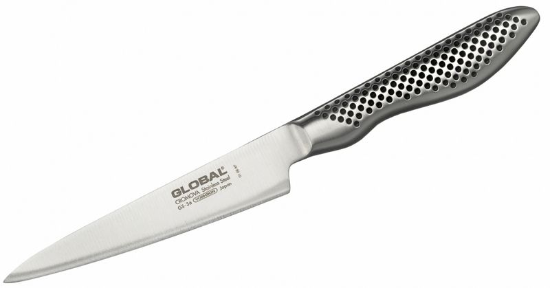 Nóż uniwersalny 11cm Global GS-36 PLUS ostrzałka Taidea T0825D zdjęcie 2