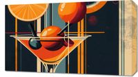 Obraz 70x40cm Koktajl w Stylu