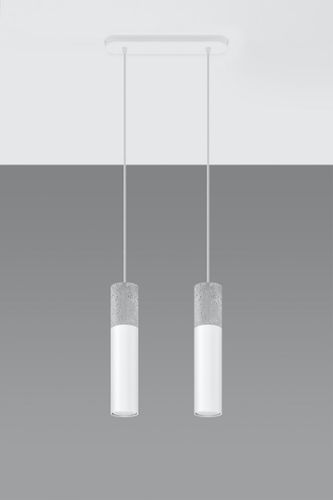 Lampa wisząca BORGIO 2 biały na Arena.pl