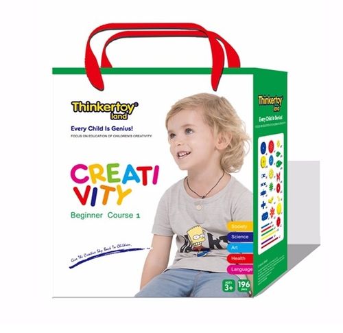 KLOCKI THINKERTOY BEGINNER COURSE 1 CREATIVITY 196 EL. na Arena.pl