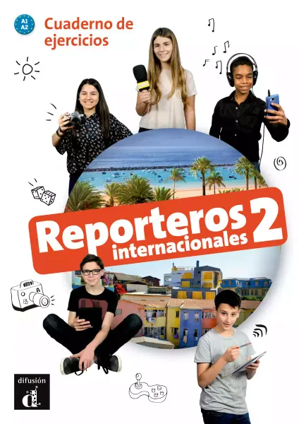Reporteros Internacionales 2. Cuaderno de ejercicios. A1-A2 zdjęcie 1