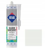 Silikon 280 ml ATLAS kolor 001 biały