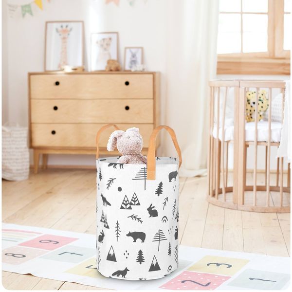 Kosz na zabawki Nukido - biały zdjęcie 10