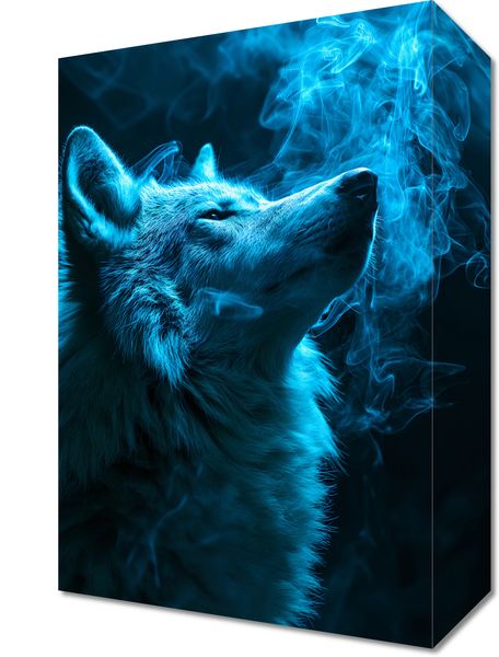 Obraz 20x30cm Oddech Wilka zdjęcie 1