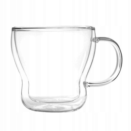Filiżanka Vialli Design BOLLA SZKLANKI Z PODWÓJNĄ ŚCIANKĄ 370 ml 2 szt. na Arena.pl
