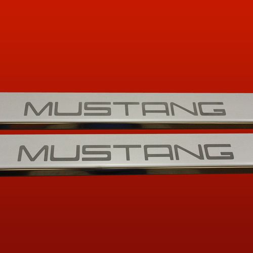 Listwa progowa FORD MUSTANG MK4 Stal nierdzewna 304 połysk 2szt na Arena.pl