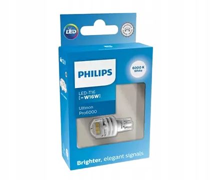 Philips Żarówka Cofania LED W16W Pro6000 6000K na Arena.pl