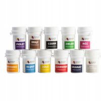 Zestaw Barwników Spożywczych - 11 szt