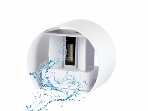 Kinkiet zewnętrzny LED 2x3W 3000K IP54 biały na Arena.pl