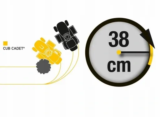 Kosiarka TRAKTOREK Spalinowy CUB CADET ThorX 547cc 107cm W. Boczny MIELENIE zdjęcie 4