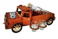 karafka auto + 6 kieliszków 30 urodziny