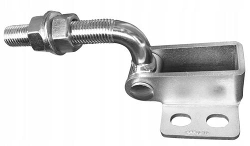 ZAWIAS GIĘTY REGULOWANY 180 STOPNI ZAWIASY DO FURTKI BRAMKI BRAMY M16 na Arena.pl