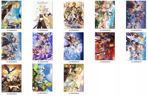 Plakaty Genshin Impact Aether DO WYBORU na Arena.pl