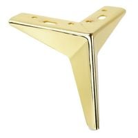 NOGA MEBLOWA METALOWA SKOŚNA H 135 MM - wy01884.OL