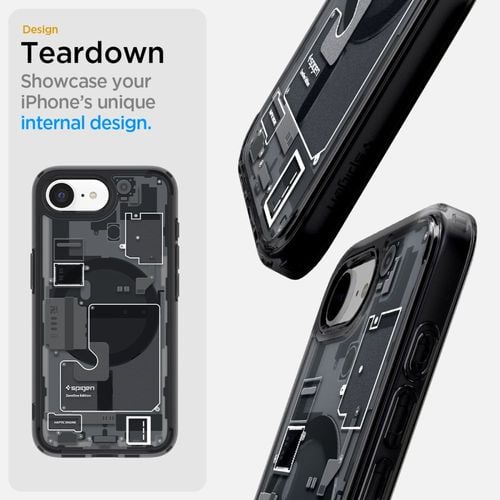 spigen ultra hybrid mag magsafe iphone 16e zero one black na Arena.pl