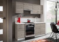 BRYGIDA zestaw szafek mebli kuchennych 180 cm MATOWY