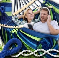 HAMAK OGRODOWY DWUOSOBOWY DUZY DOMOWY FOTEL WISZACY BUJANY HUSTAWKA KOKON