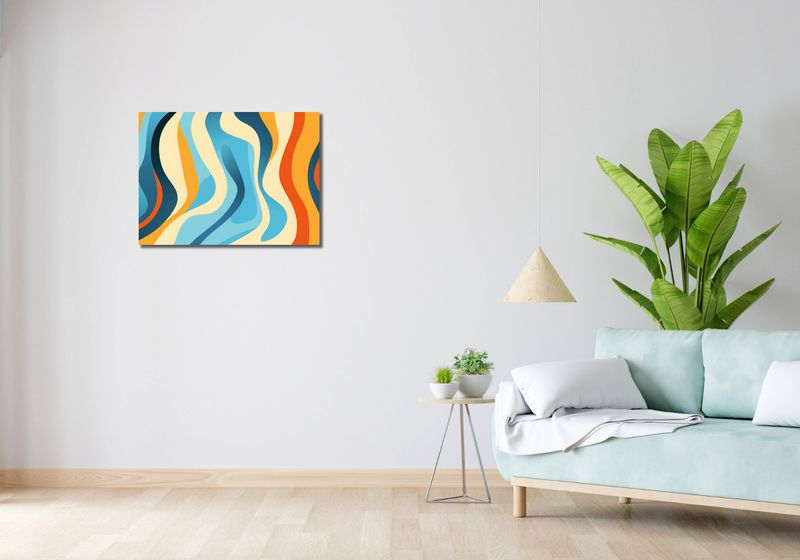 Obraz 70x50cm Tańczące Fale zdjęcie 2