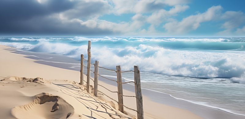 Plakat 91,3x44,5cm Szepty Oceanu zdjęcie 1