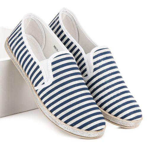 Espadryle slip on w prążki r.40 na Arena.pl