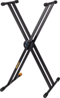 Statyw stojak pod keyboard pianino Hercules KS120B Double X system EZ-LOK