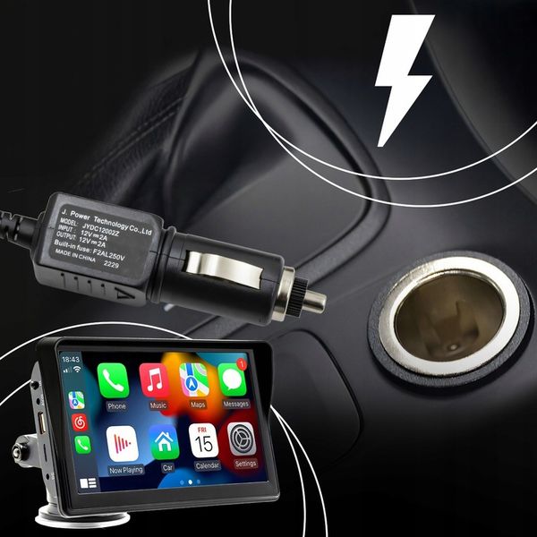 RADIO SAMOCHODOWE 7 CALI ANDROID APPLE CARPLAY KAMERA COFANIA zdjęcie 14