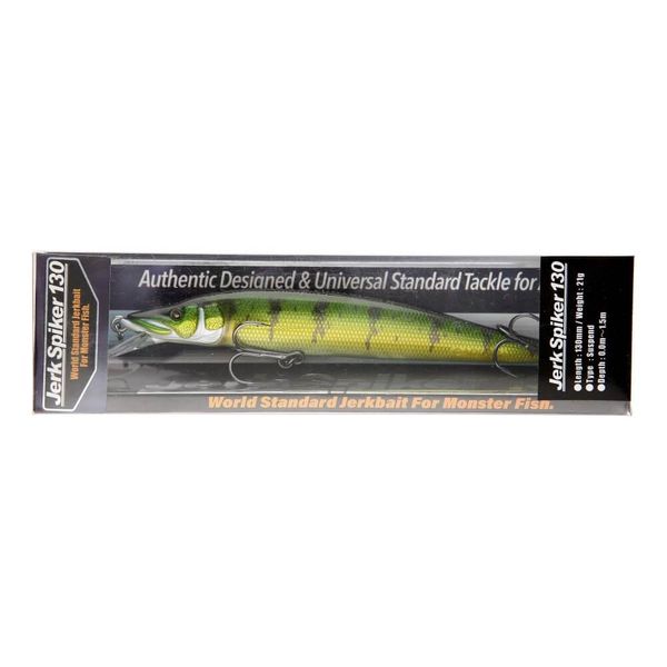 ADUSTA WOBLER JERK SPIKER 021 YELLOW PERCH 130 mm zdjęcie 2
