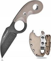 NÓŻ KARAMBIT neck Tonife HKT2022WS-BSW survival bushcraft taktyczny stal
