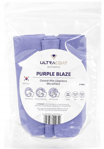 Ultracoat Purple Blaze - Miękkie Mikrofibry 2-Pack zdjęcie 3