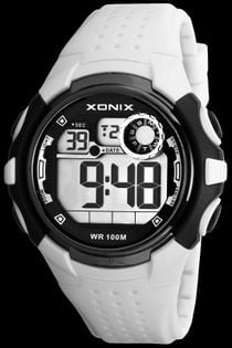 Xonix Wielofunkcyjny zegarek sportowy, alarm, stoper, timer, WR 100M, antyalergiczny