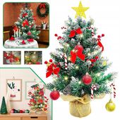 SZTUCZNA CHOINKA, MAŁA CHOINKA, STOŁOWA CHOINKA, DEKORACJA BOŻONARODZENIOWA