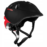 Kask Rowerowy Regulowany Ochronny Na Rolki Deskorolkę Dla Dziecka 48-52 cm