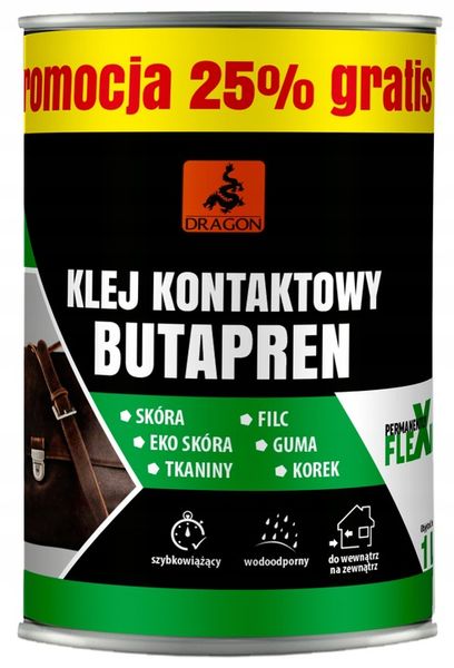 Klej Butapren 1 l Dragon zdjęcie 1