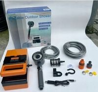 PRYSZNIC PRZENOŚNY ELEKTRYCZNY TURYSTYCZNY POMPKA USB KEMPING SAMOCHÓD
