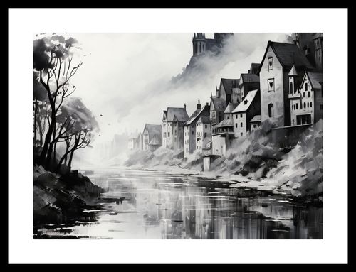 Plakat 35x25cm Mglisty Refleks na Arena.pl