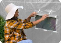 Tunel foliowy ogrodowy szklarnia ogrodowa 2,5x4m FOLIAK 10m2 GRUBE RURY