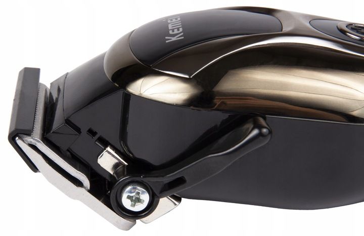 BEZPRZEWODOWA MASZYNKA DO STRZYŻENIA WŁOSÓW KEMEI KM-1990 BARBER USB LCD zdjęcie 13
