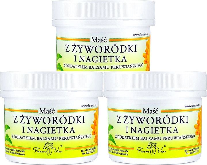Maść z ŻYWORÓDKI 100 ml / Farm-Vix zdjęcie 6