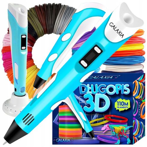 Długopis 3D drukarka dla dzieci pen zestaw + wkłady 110 METRÓW iPLA 3 D na Arena.pl