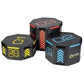 Skrzynie plyometryczne zestaw 3 sztuki Octagon Soft PYOBS01 HMS